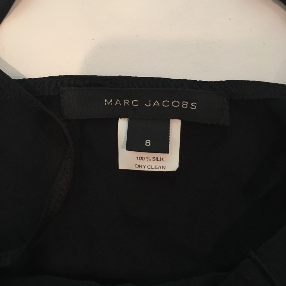 Marc Jacobs Silk Slip Dress Black - Picture 3 of 3
